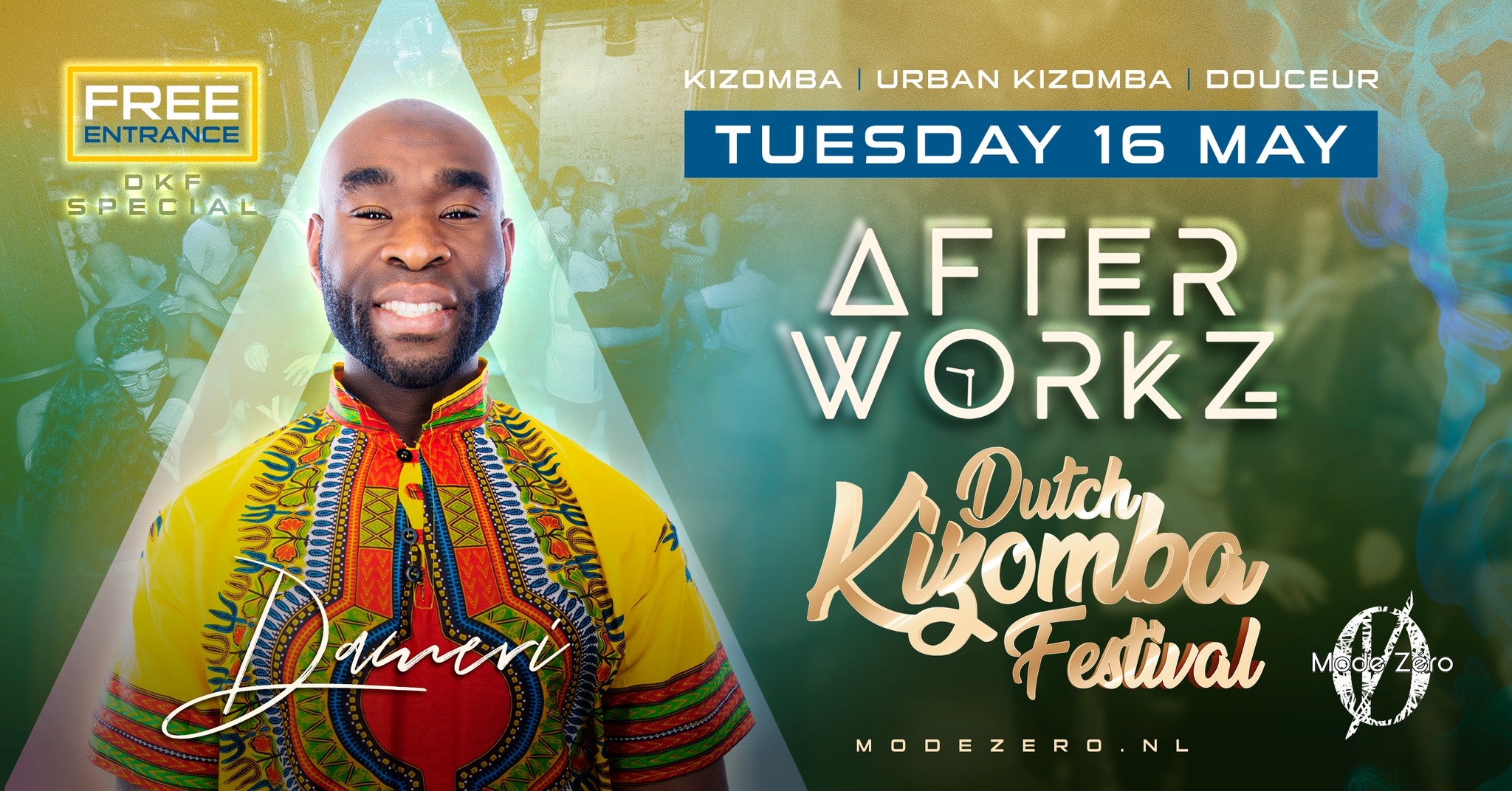 Afterworkz Special Dutch Kizomba Festival (DKF) 9th Edition