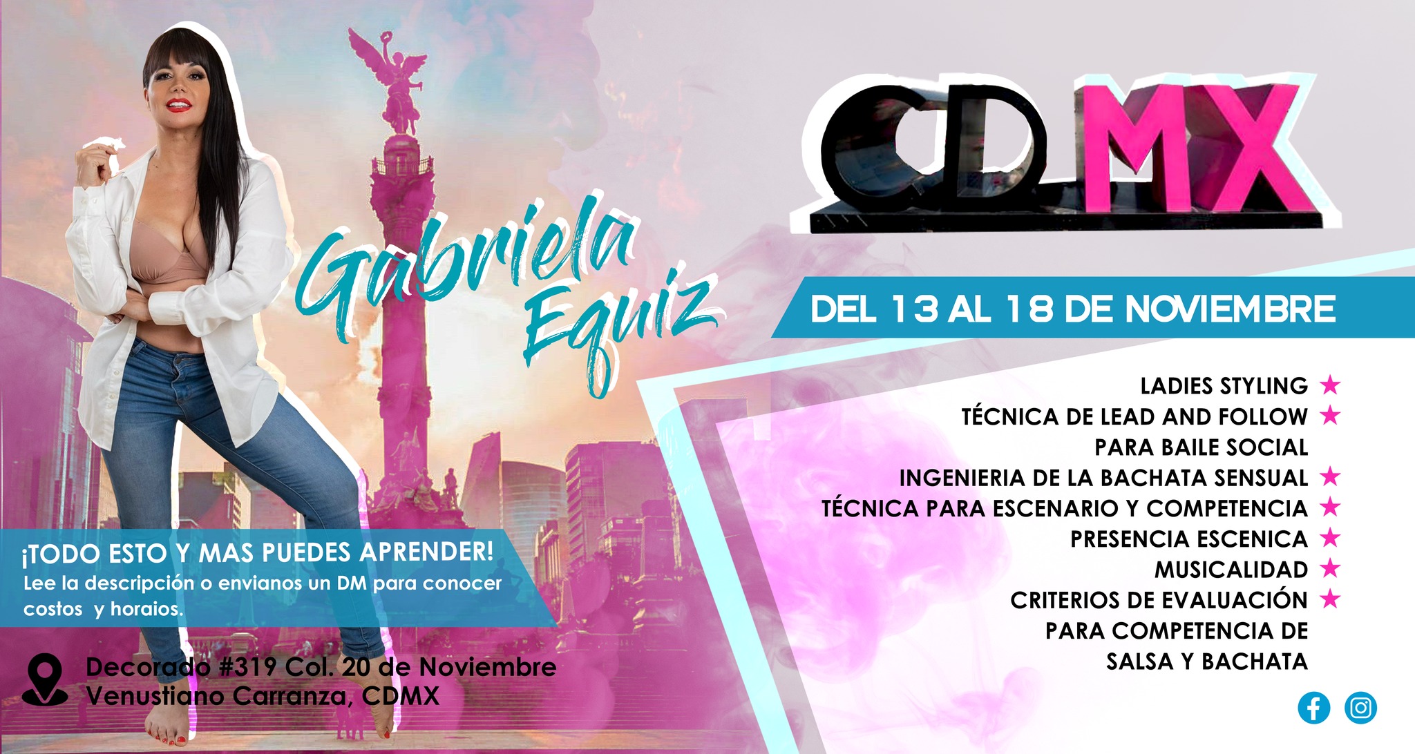 ENTRENAMIENTO INTENSIVO CON GABY EQUIZ EN CDMX