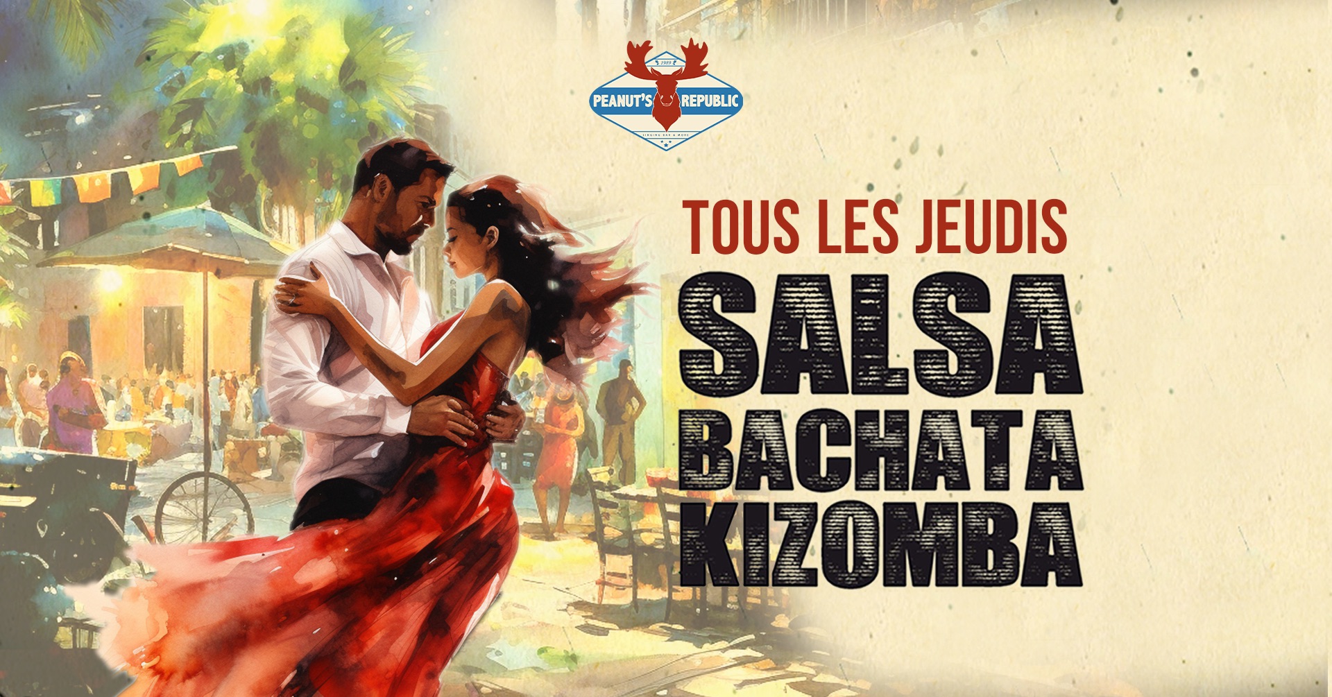 Les JEUDIS Salsa Bachata Kizomba