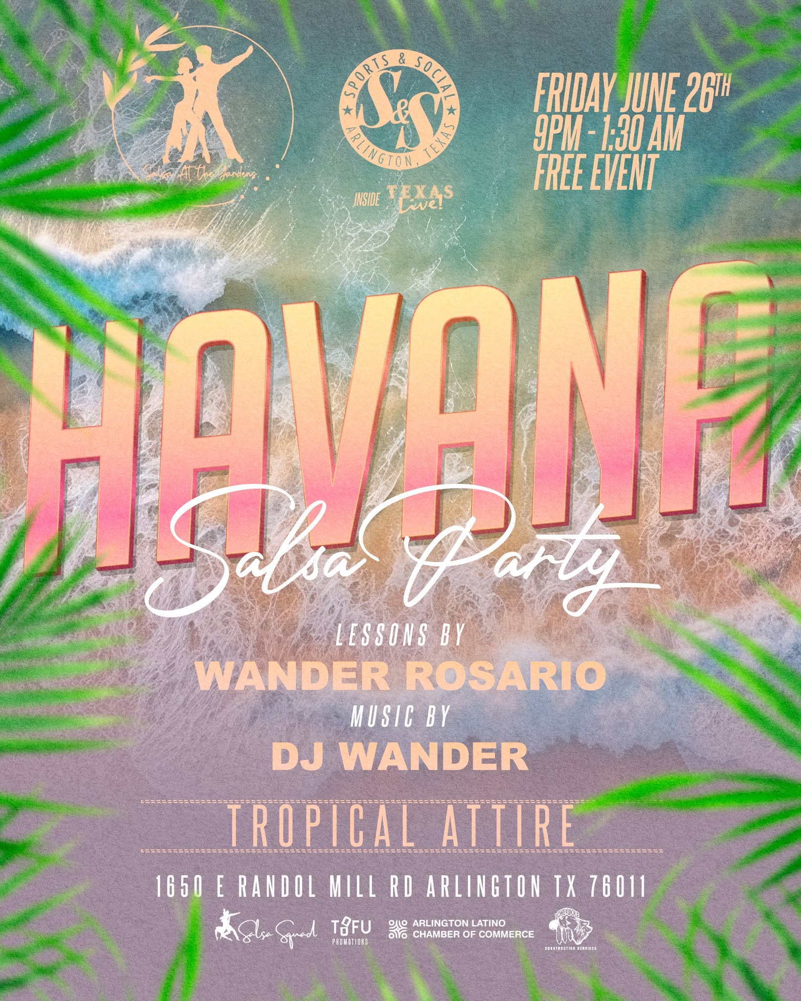 HAVANA SALSA PARTY@ Texas Live