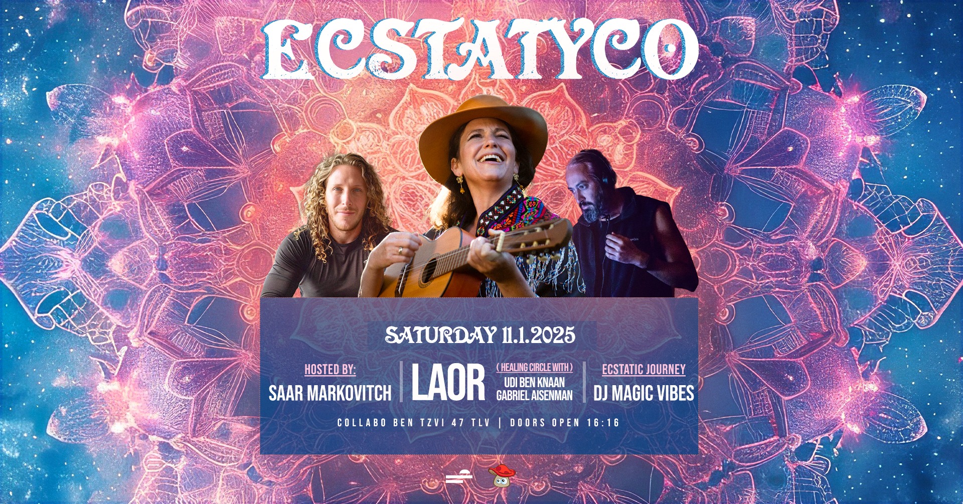 ECSTATYCO - Prayer Circle with LAOR & Ecstatic Journey 11.1 COLLABO
