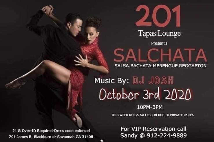 Salchata at 201 Tapas Lounge