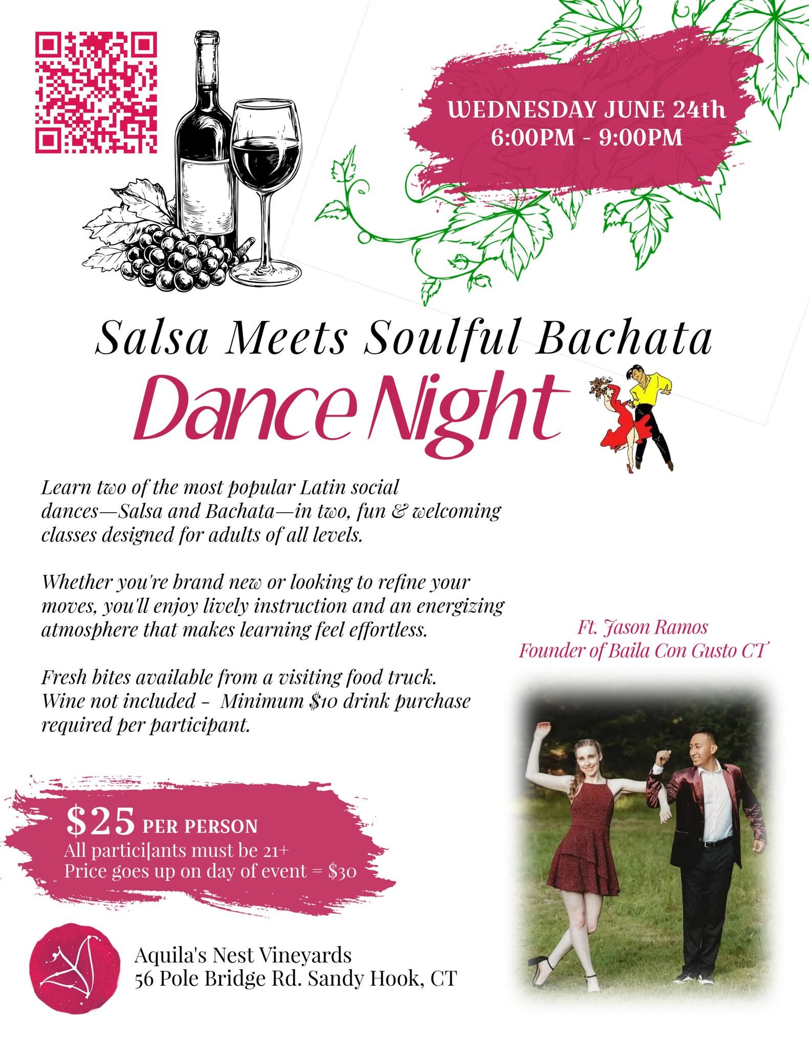 Salsa Meets Soulful Bachata Dance Night
