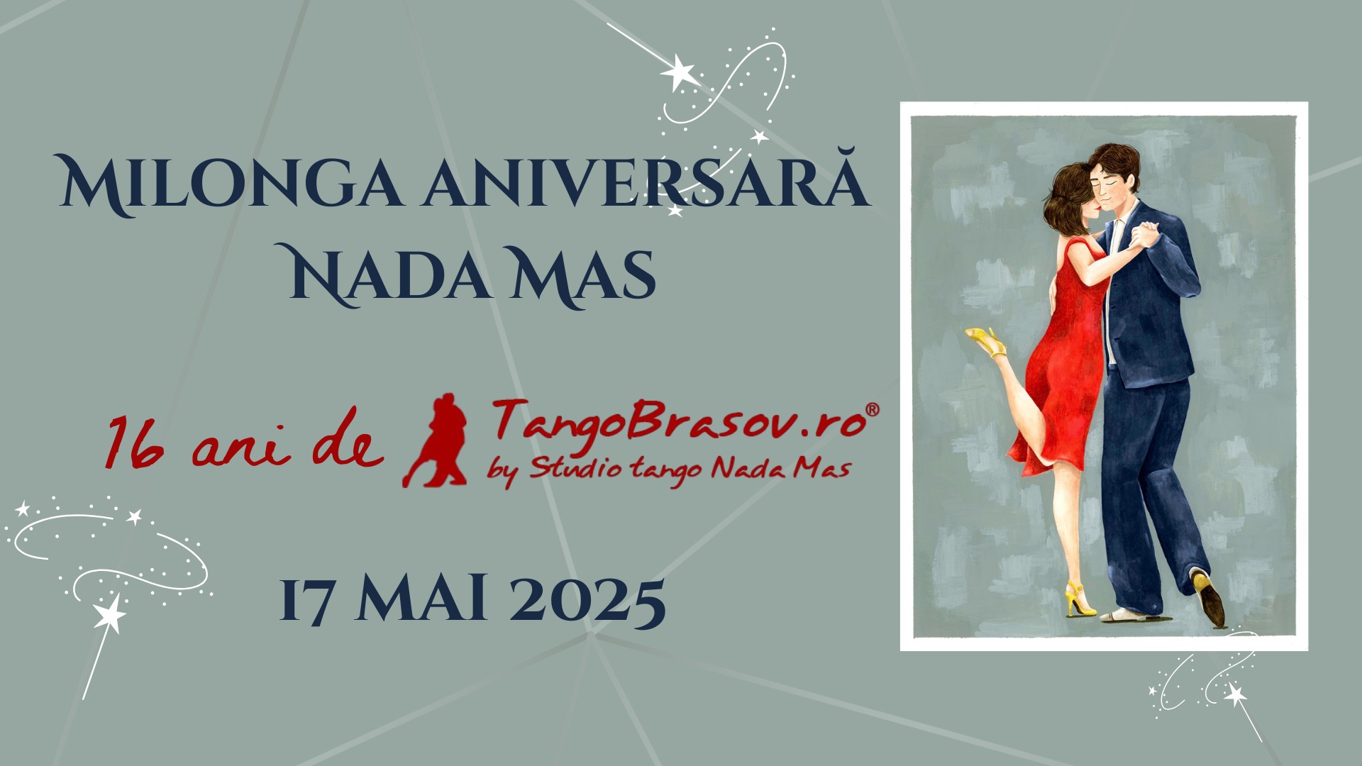 Milonga Nada Mas Brasov - tDj: Bogdan Ruja - 16 ani de Tango Brașov by Studio Tango Nada Mas®