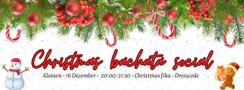 Christmas bachata social - 16 December 2025