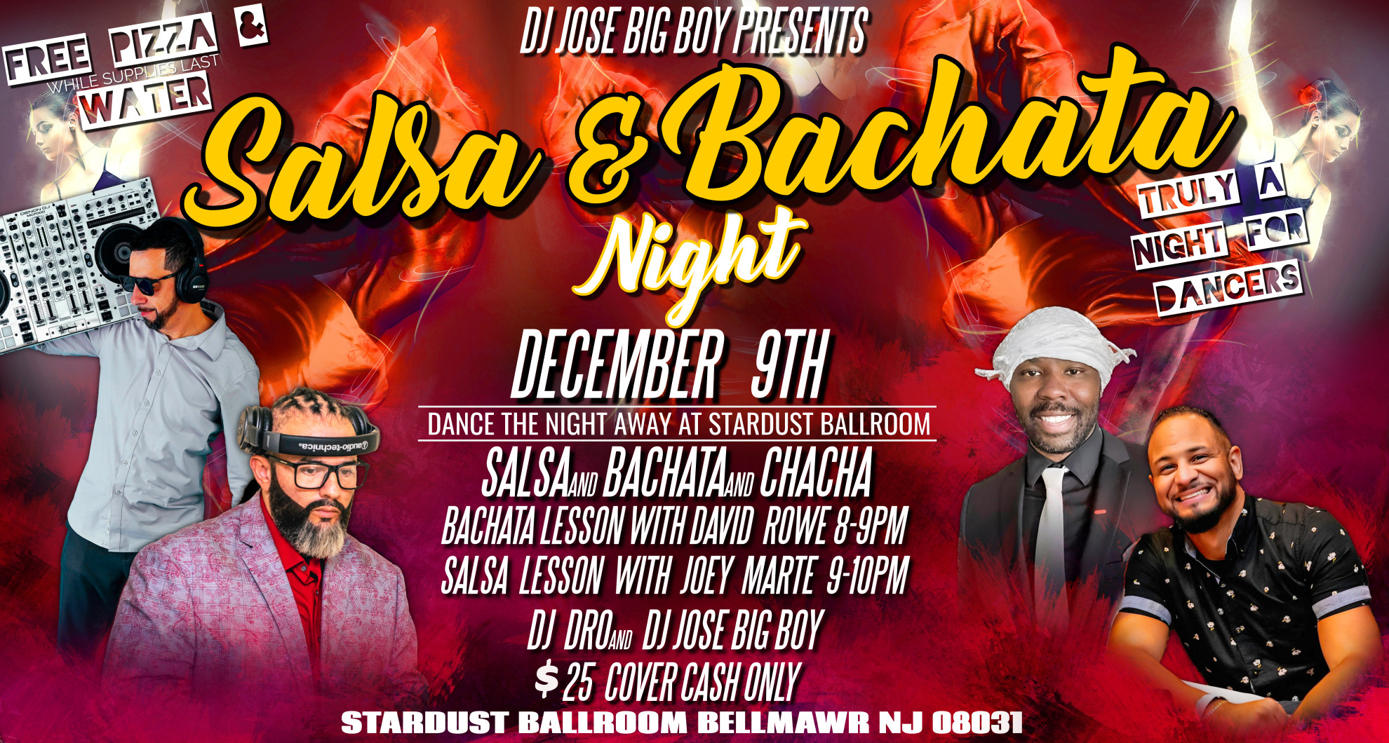 Salsa & Bachata Night With DJ Jose Big Boy & Friends