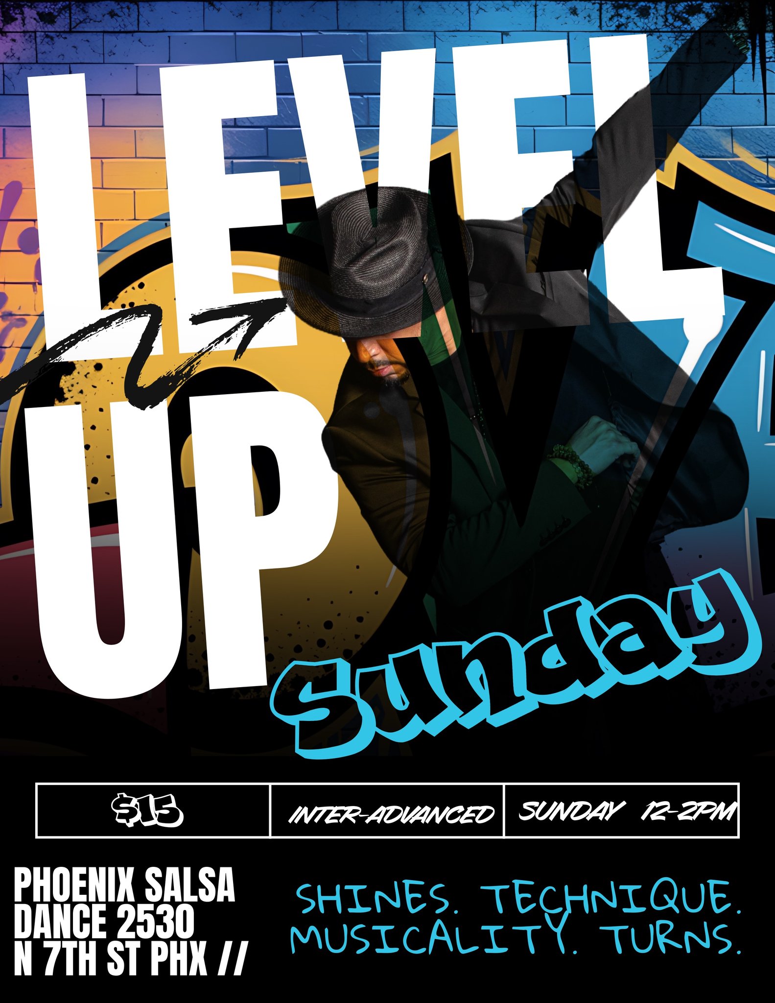 Sunday Level-Up Salsa Training with Lawrence Garcia!