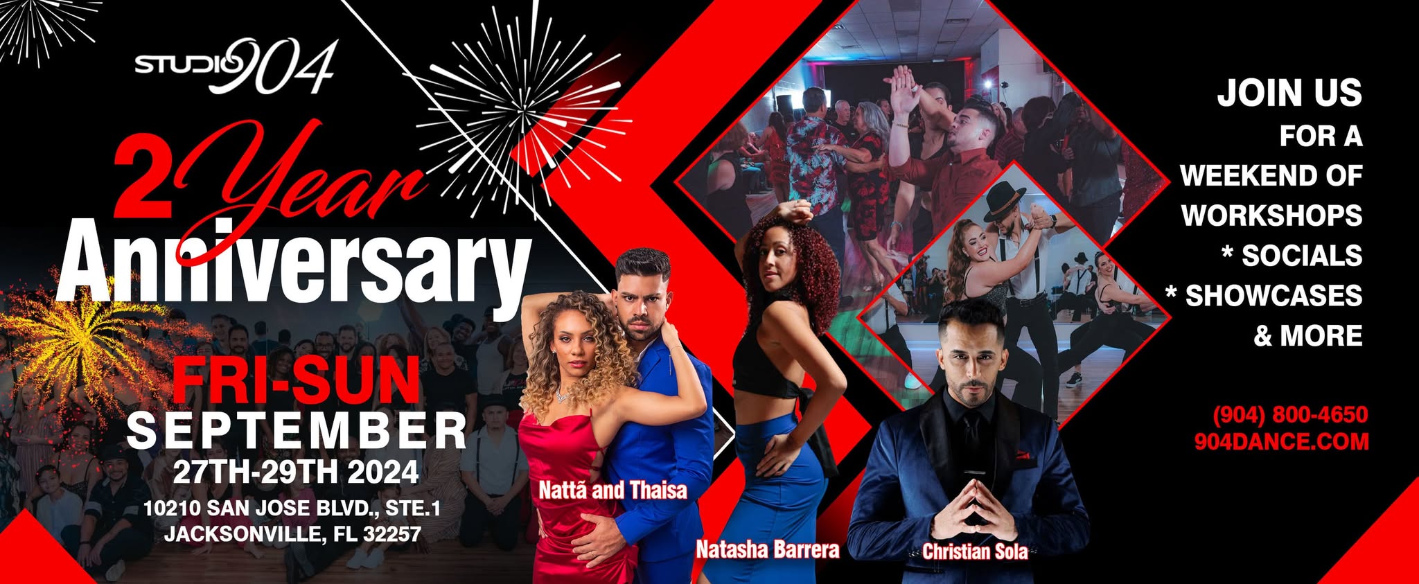 2 Year Anniversary Weekender- Socials, Workshops and More!