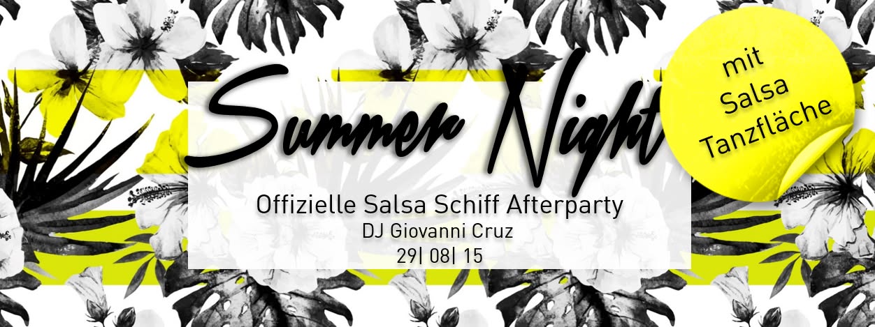 Offizielle Salsa Schiff Afterparty
