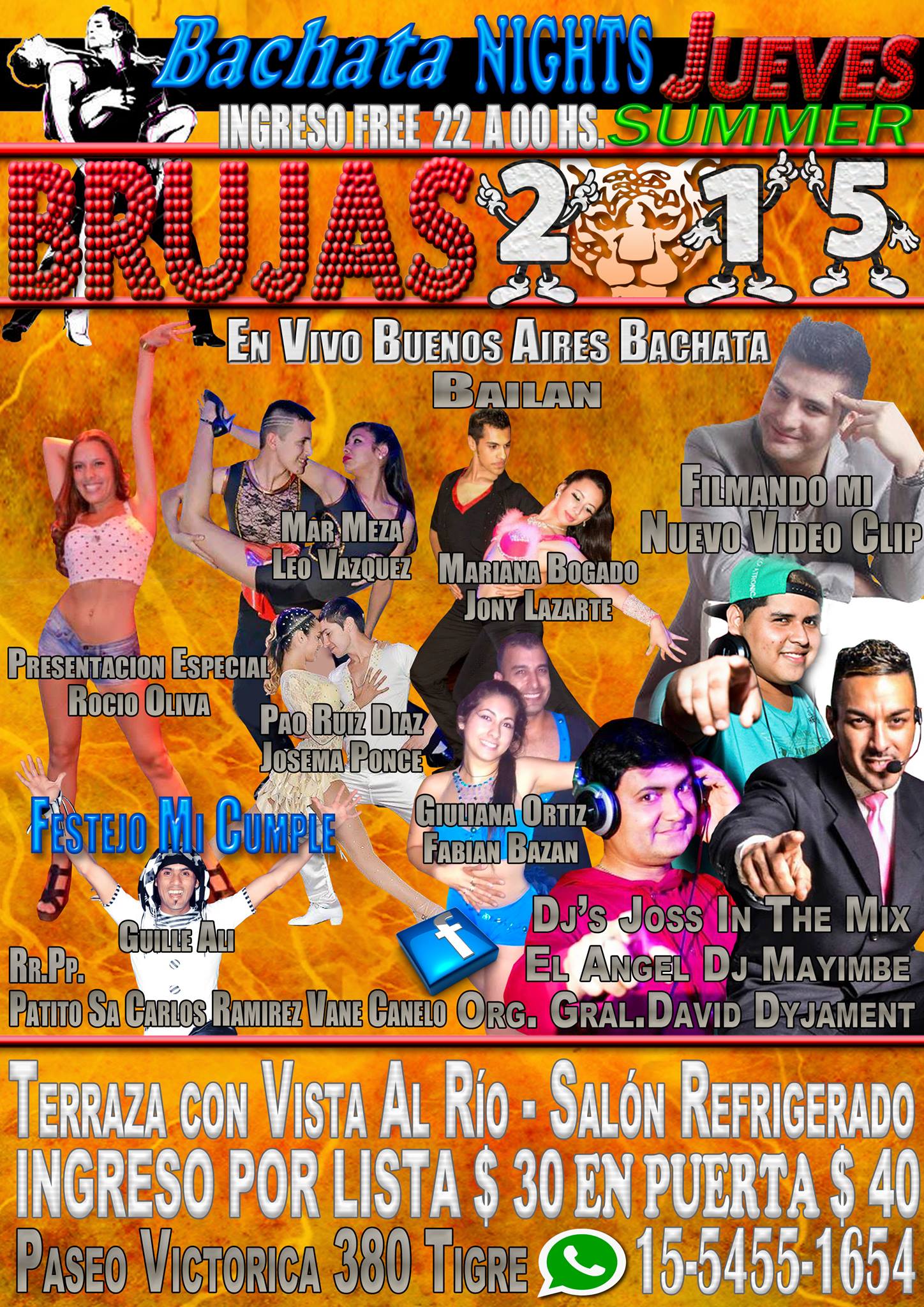 Bachata Brujas Tigre Summer Nights 2015