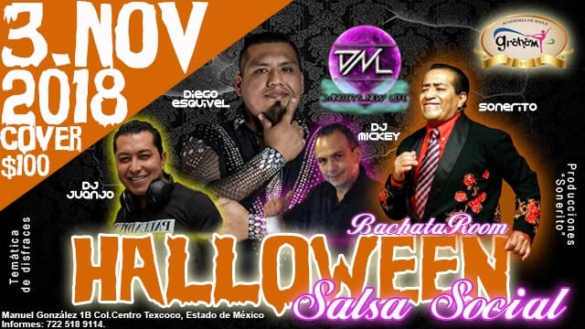 Halloween En Graham Salsa Social Texcoco