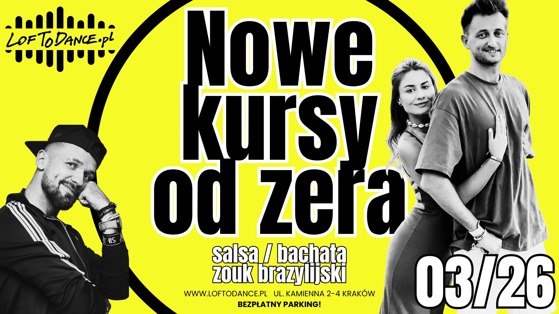 Nowe kursy OD ZERA dla singli i par - 03 2026
