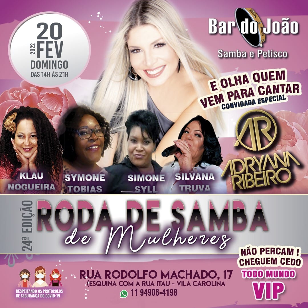 Evento de Roda De Samba De Mulheres