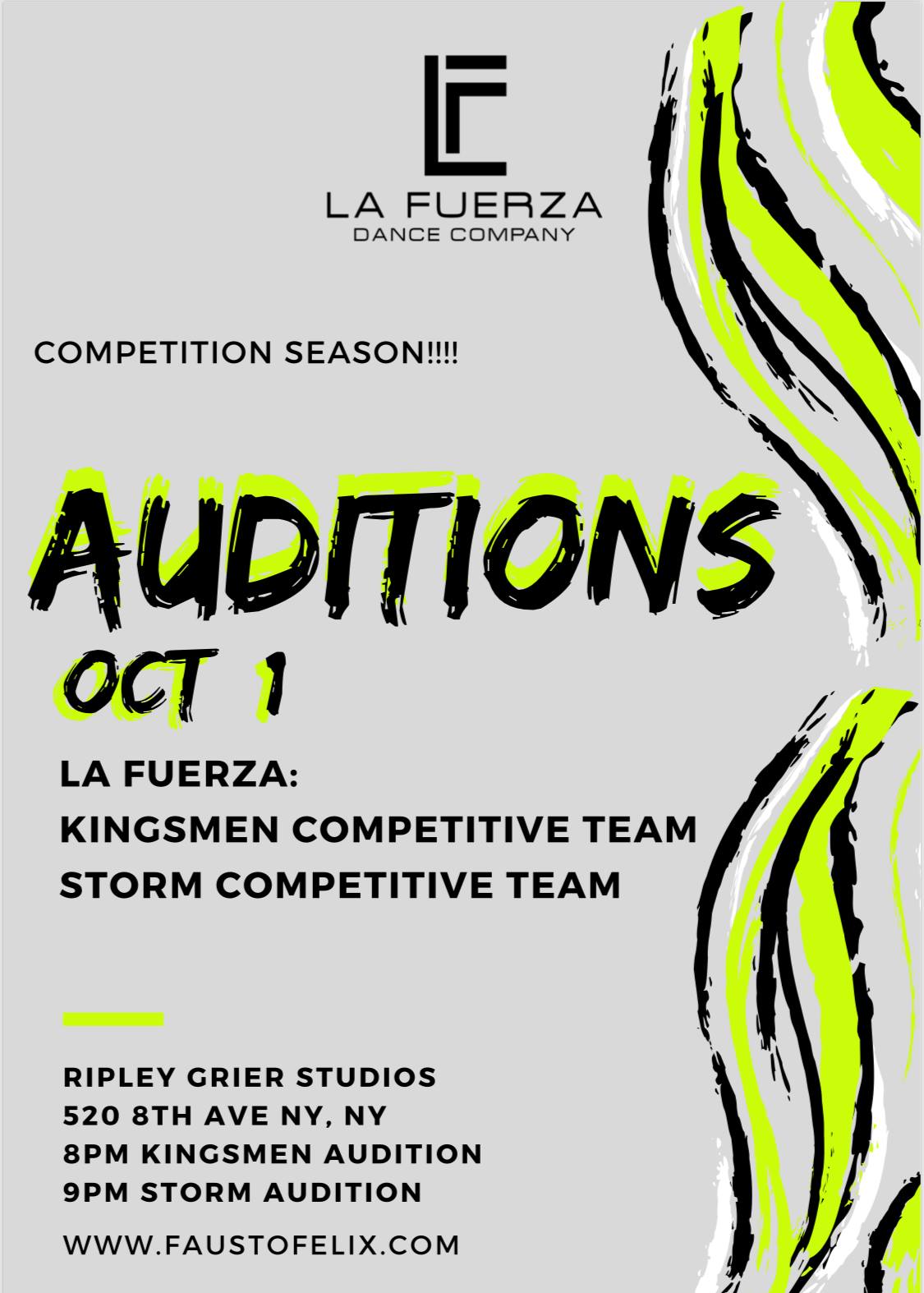 La Fuerza Competitive Team Audition 2019