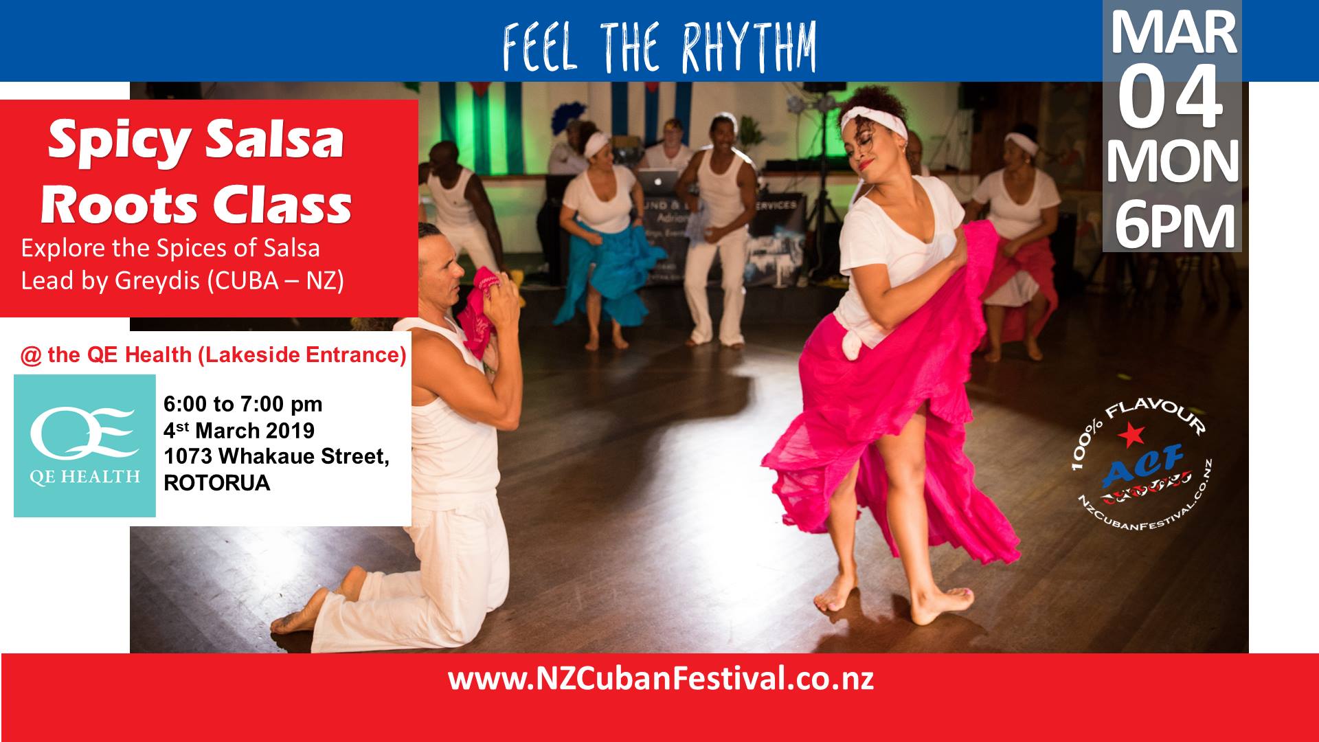 Free Spicy Cuban Dance -Aotearoa Cuban Festival 2019