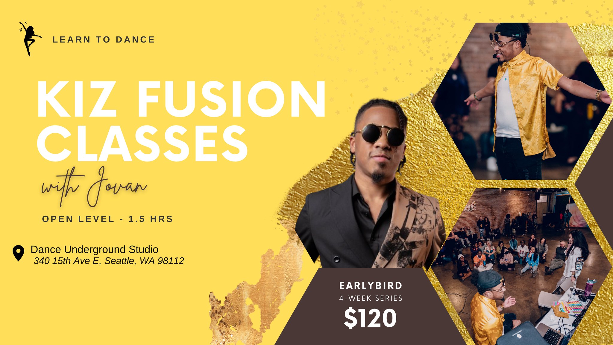 Weekly Kiz Fusion Classes with Casanova