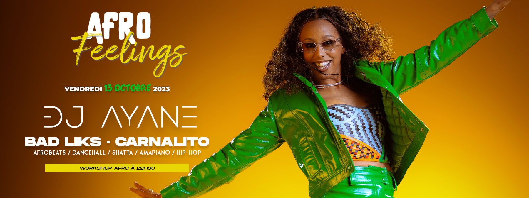 Afro Feelings #9 au Cercle des Bains avec Dj AYANE