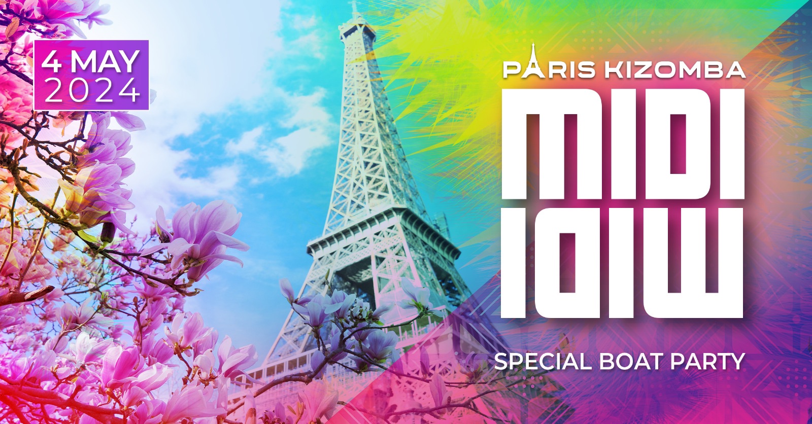 PARIS KIZOMBA Midi-Midi Special BOAT PARTY