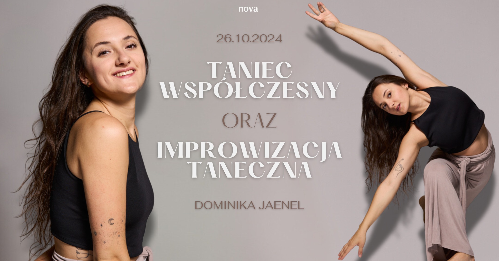 Taniec współczesny i improwizacja taneczna WARSZTATY w NOVEJ!