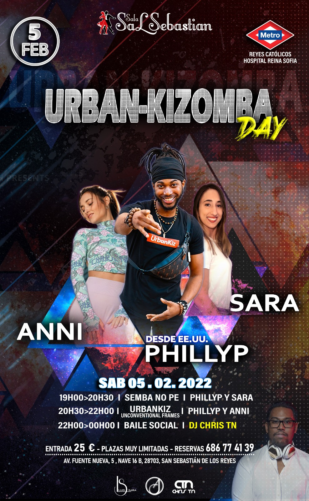 Intensivo URBAN-KIZOMBA DAY - Con Phillyp desde EEUU