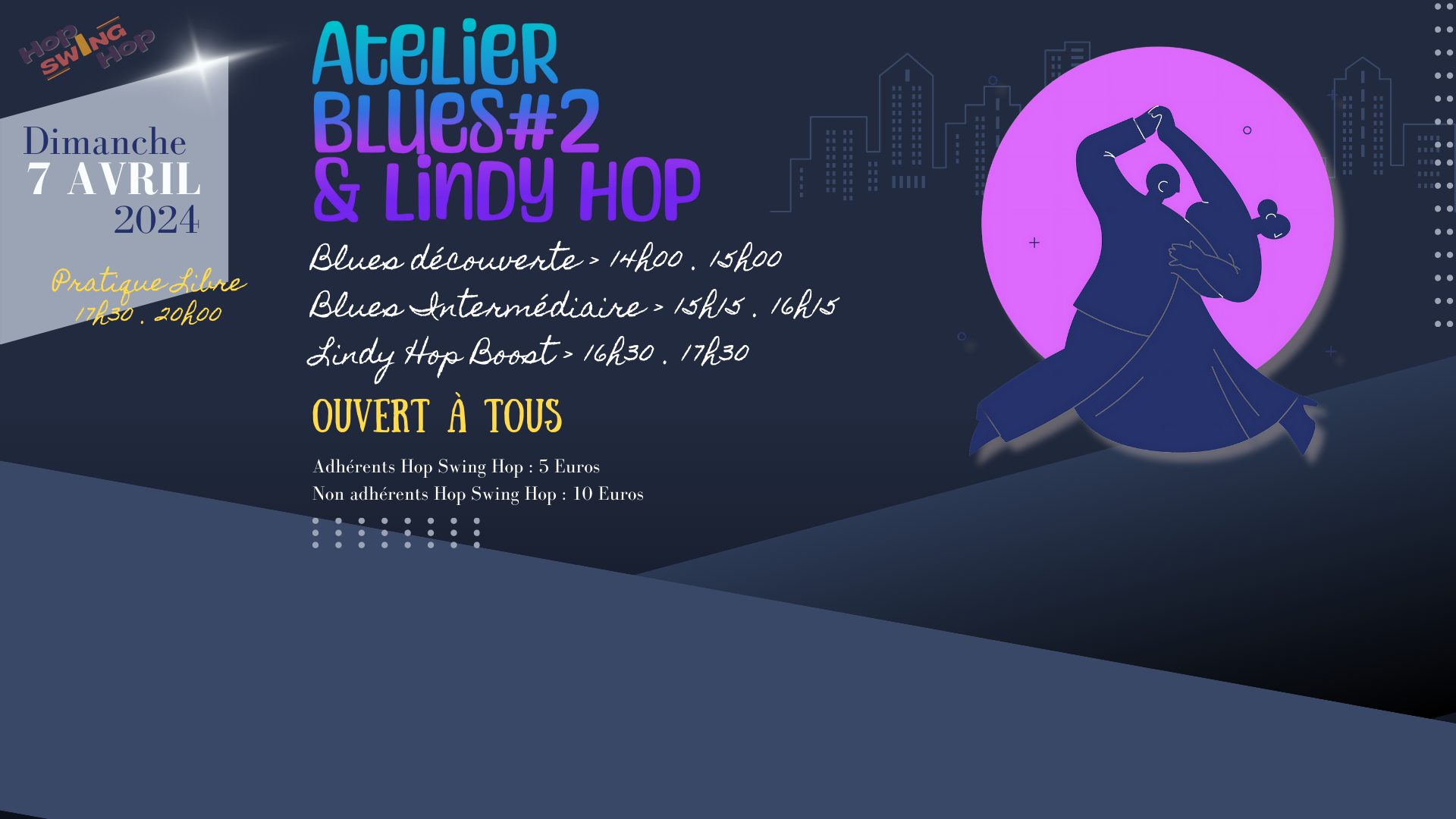 Atelier Blues #2 - Lindy Boost & Pratique Libre