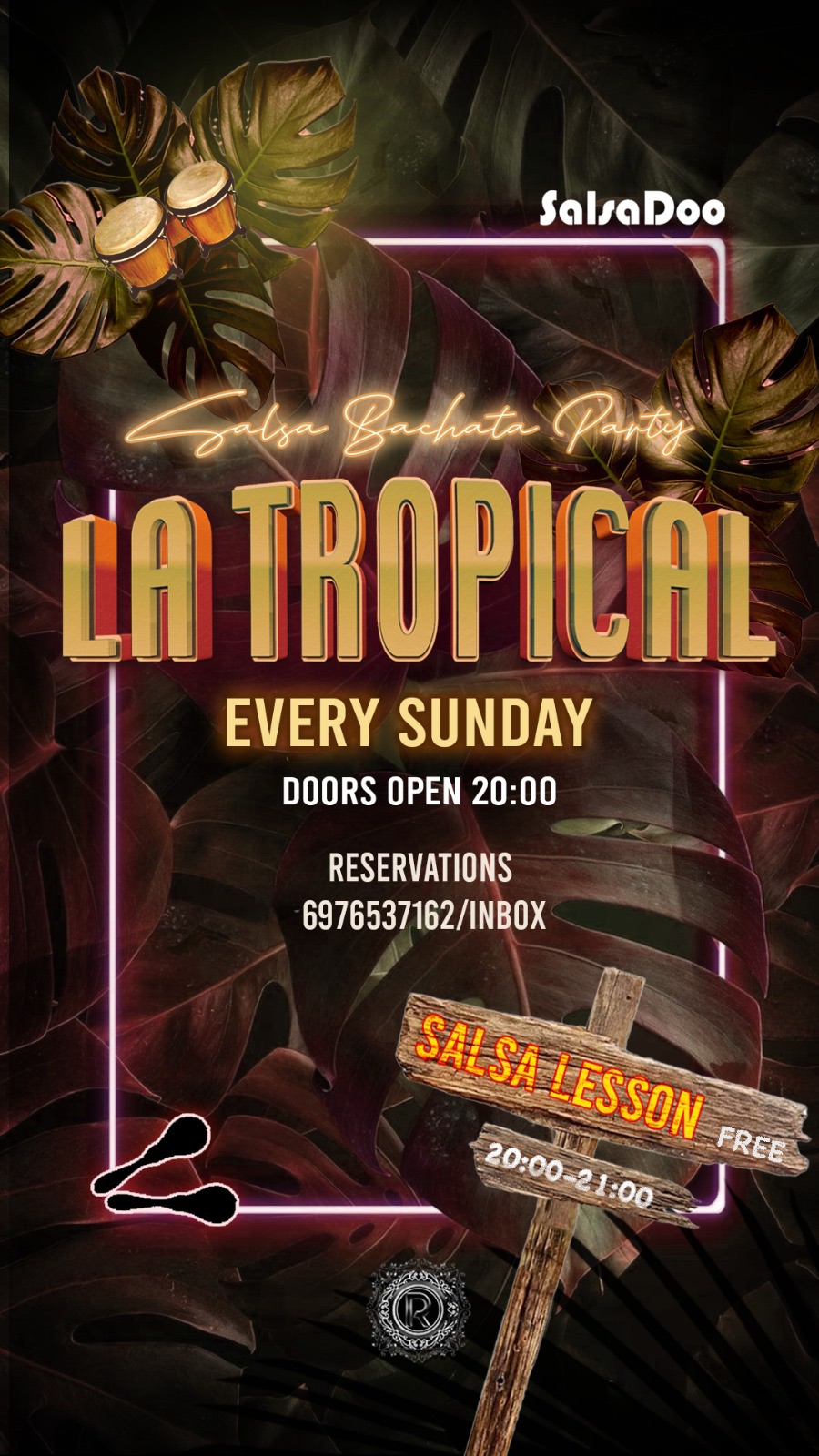 La Tropical Salsa Bachata Party