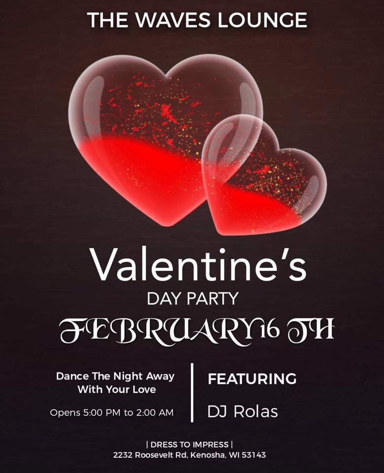 Valentine’s Day Celebration at The Waves