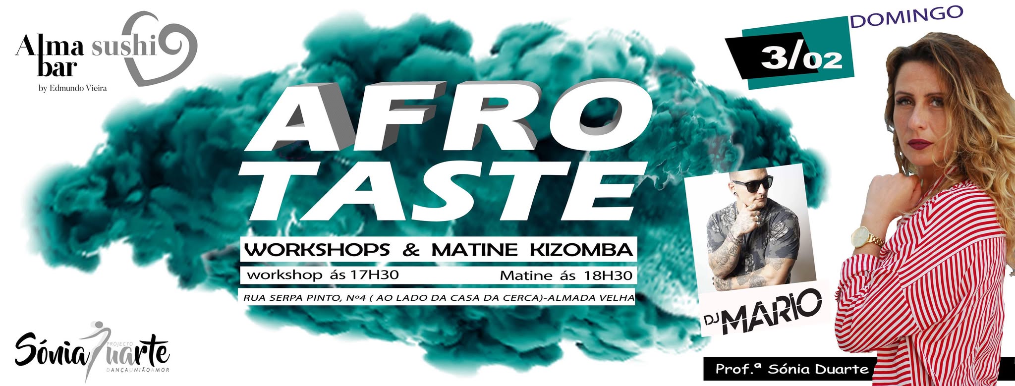 Hoje Afro Taste - Workshops & Matiné