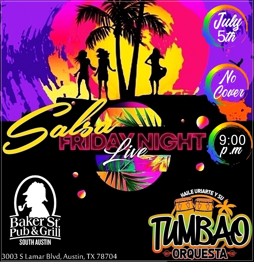 Pedros Birthday (The Godfather of Salsa) Baker Street Live Salsa Friday