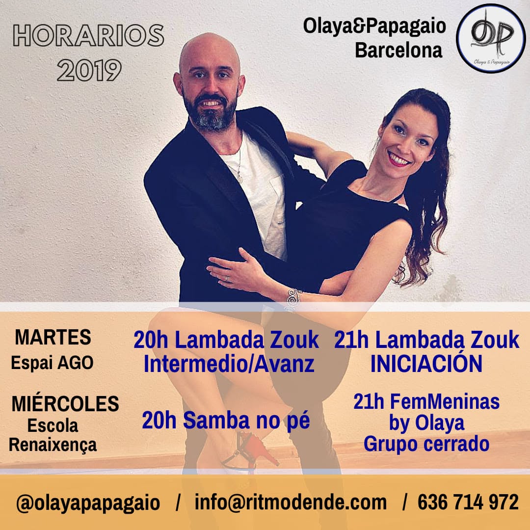 Lambada Zouk & Samba en Barcelona!