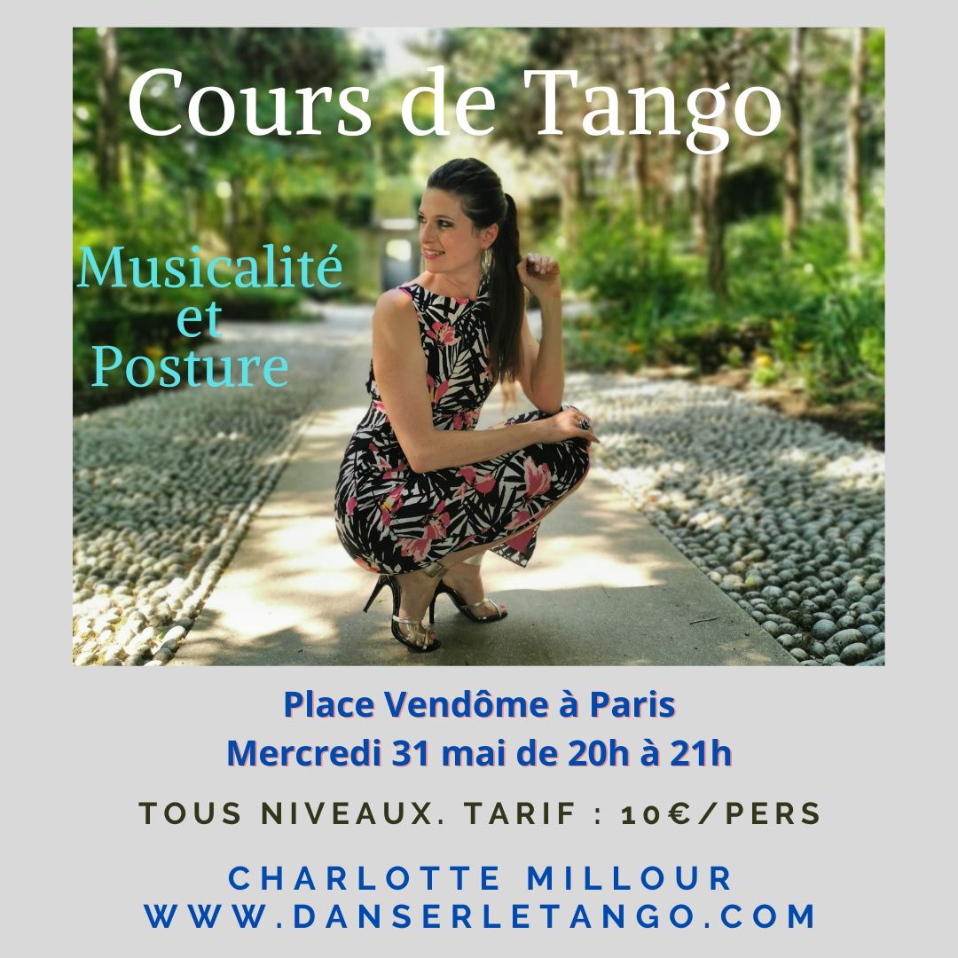 Cours et Milonga Place Vendôme