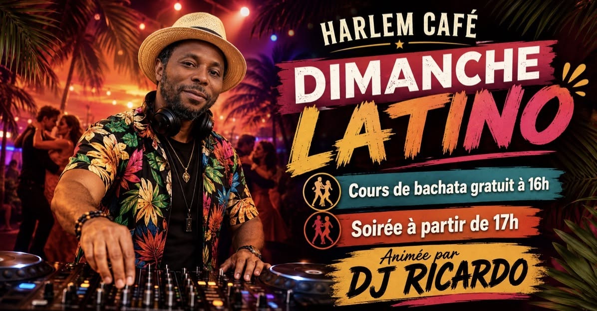 Dimanche LATINO au Harlem Café