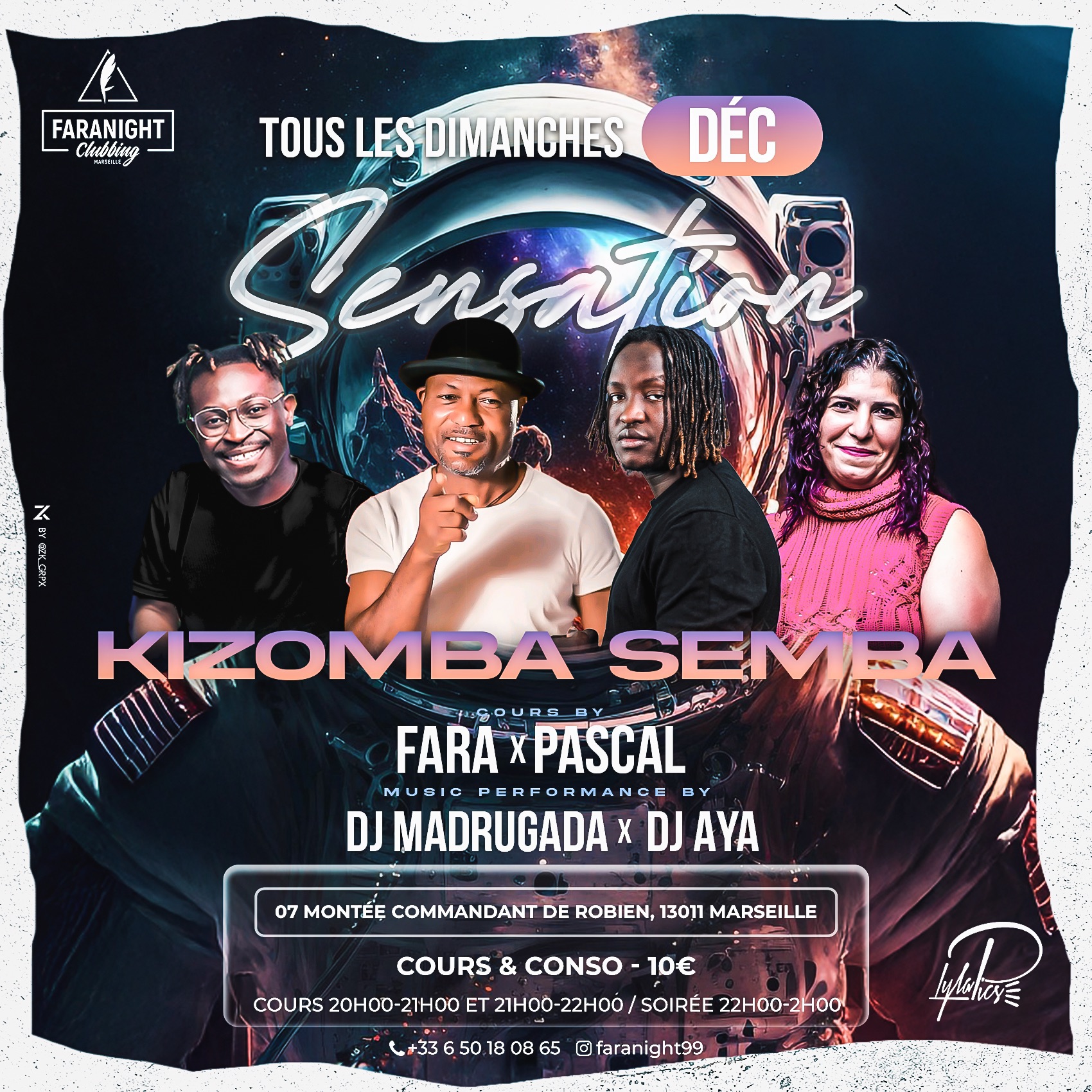 Le Dimanche Sensation Semba Kizomba: KCMA 🎅 2K24 🎧