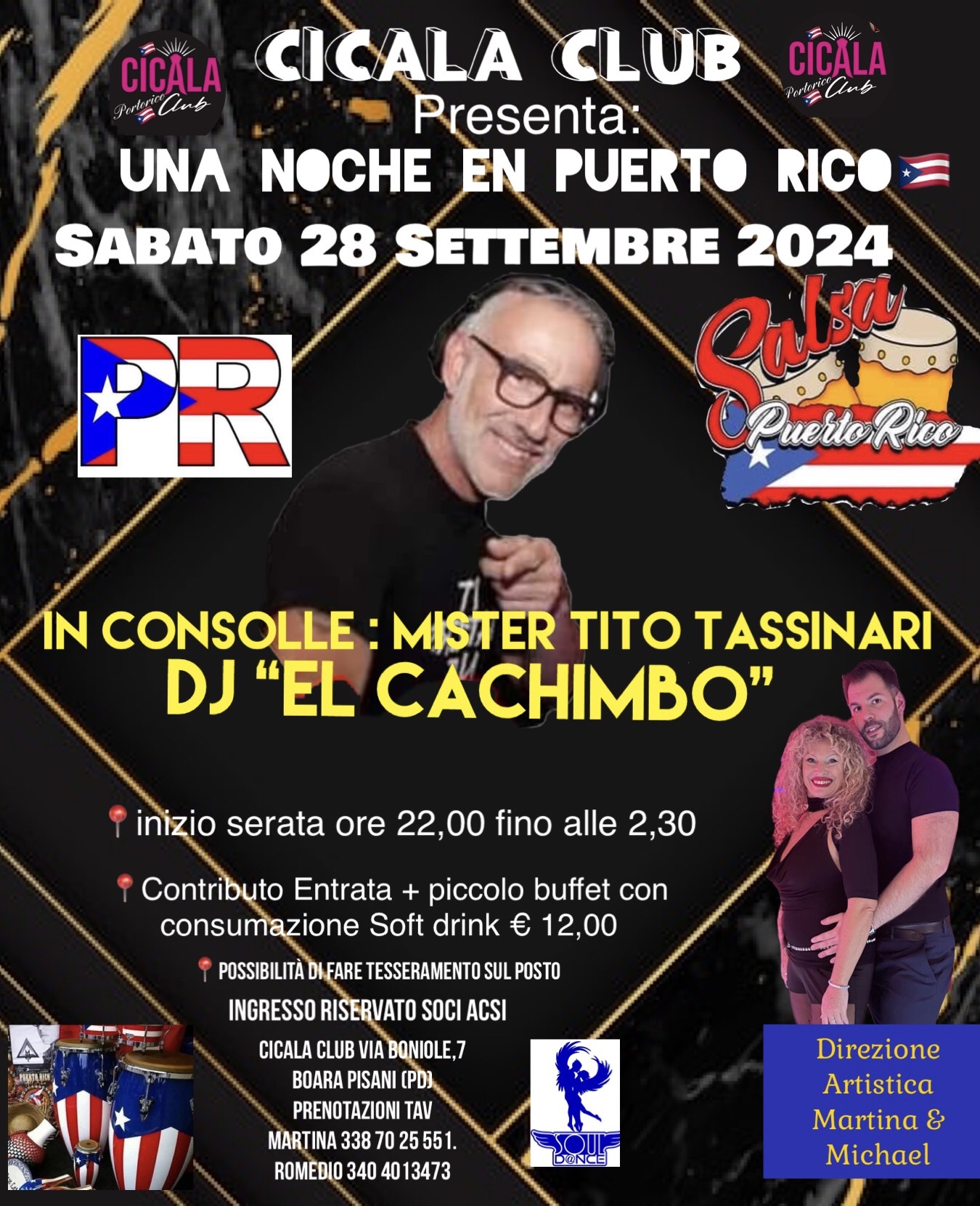 Sab 28 Sett 2024 Una Noche en Puerto Rico