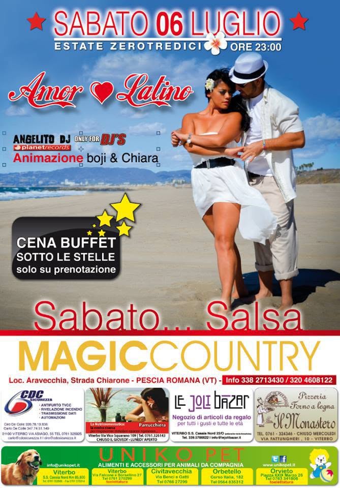 SABATO... MAGIC SALSA!!!