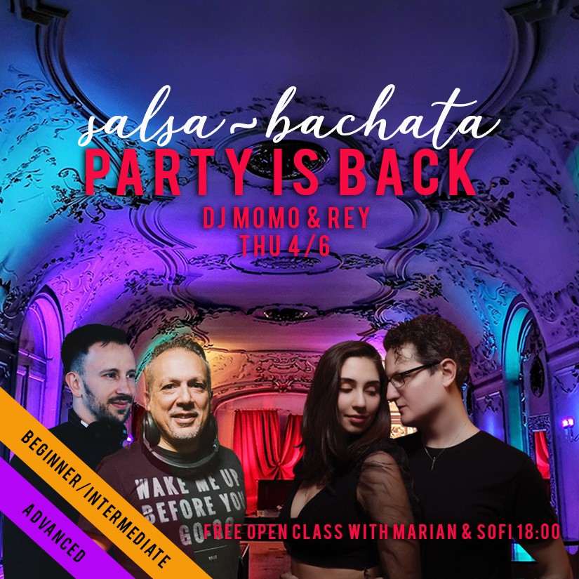 NEO Salsa & Bachata Party Reopens
