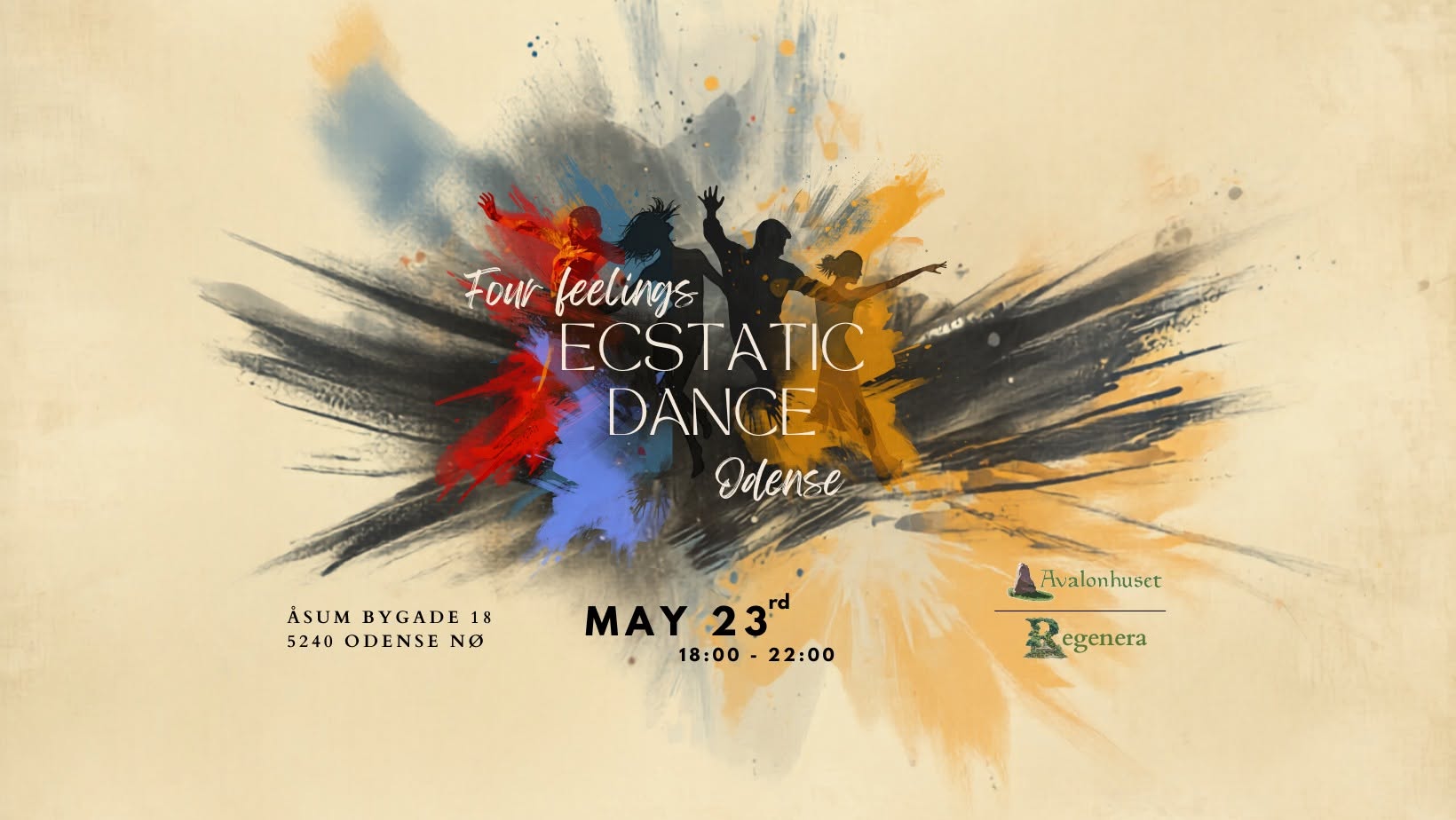 Ecstatic Dance Odense! ~ Waves Through the Four Feelings