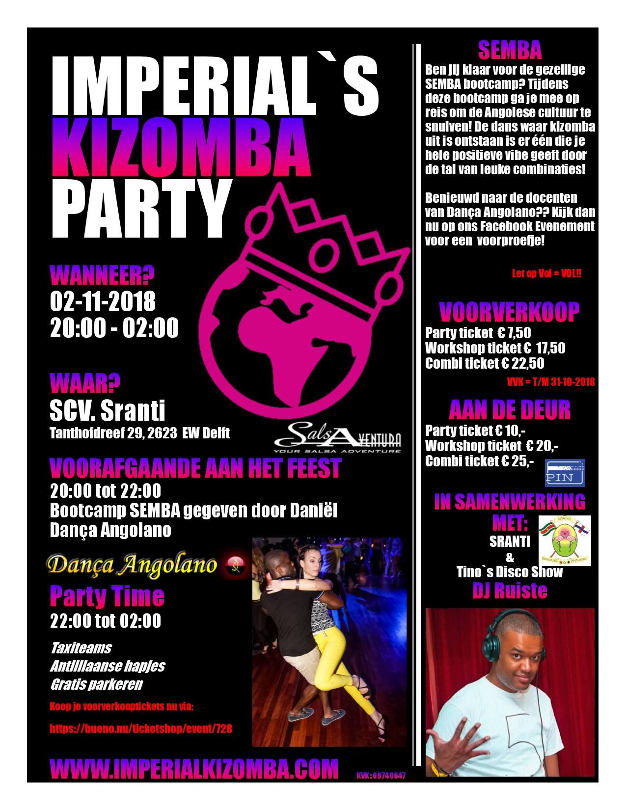 Imperials Kizomba Party