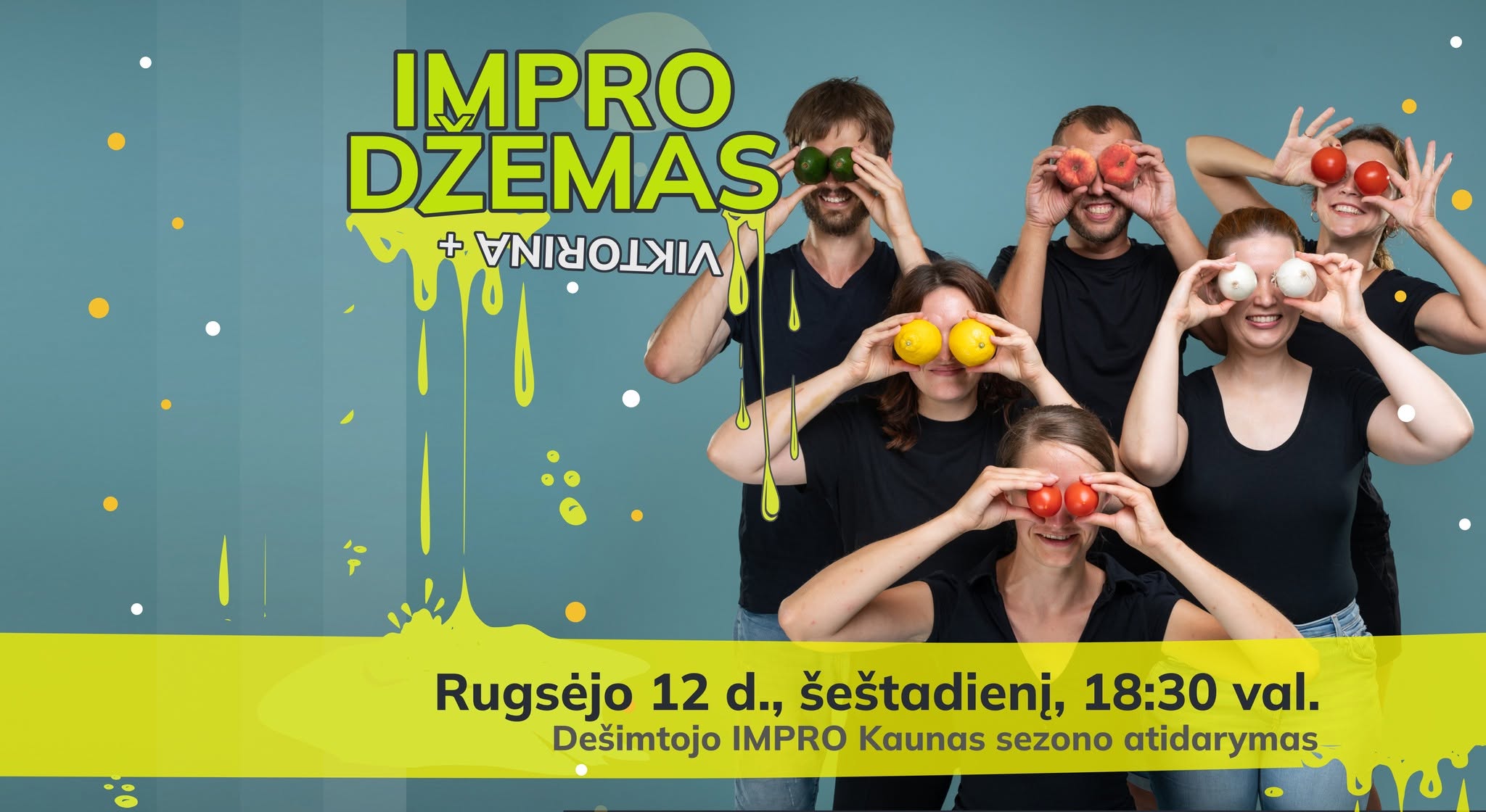10-ojo sezono atidarymas su Improdžemu ir viktorina