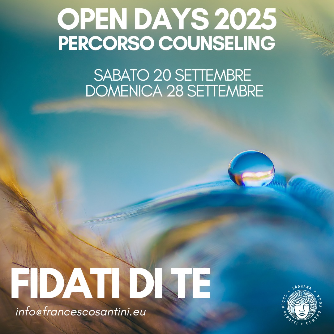 OPEN DAY - Percorso di Counseling Transpersonale Evolutivo e Formativo