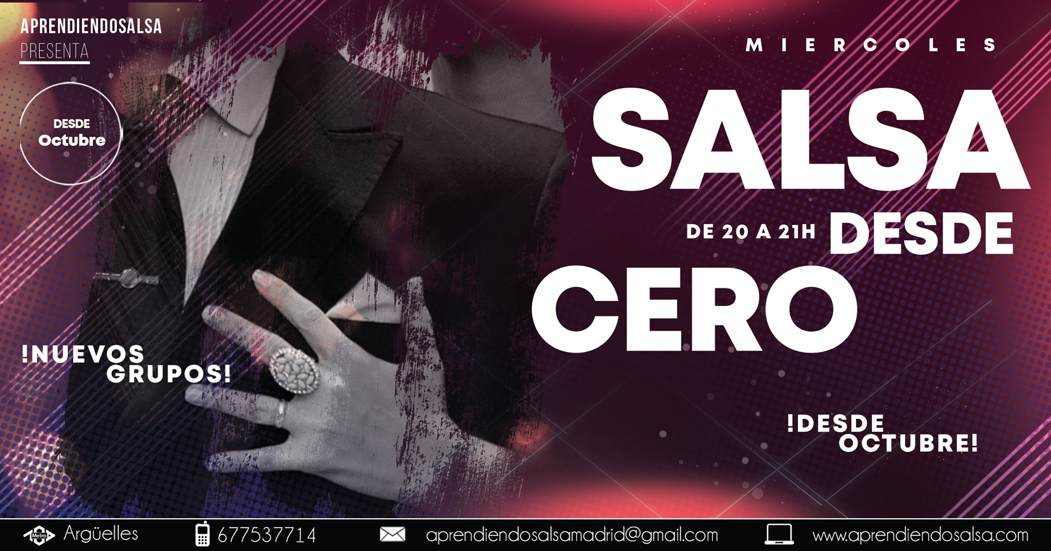¡Nuevo Curso! - Salsa desde Cero - Nuevo Grupo Octubre