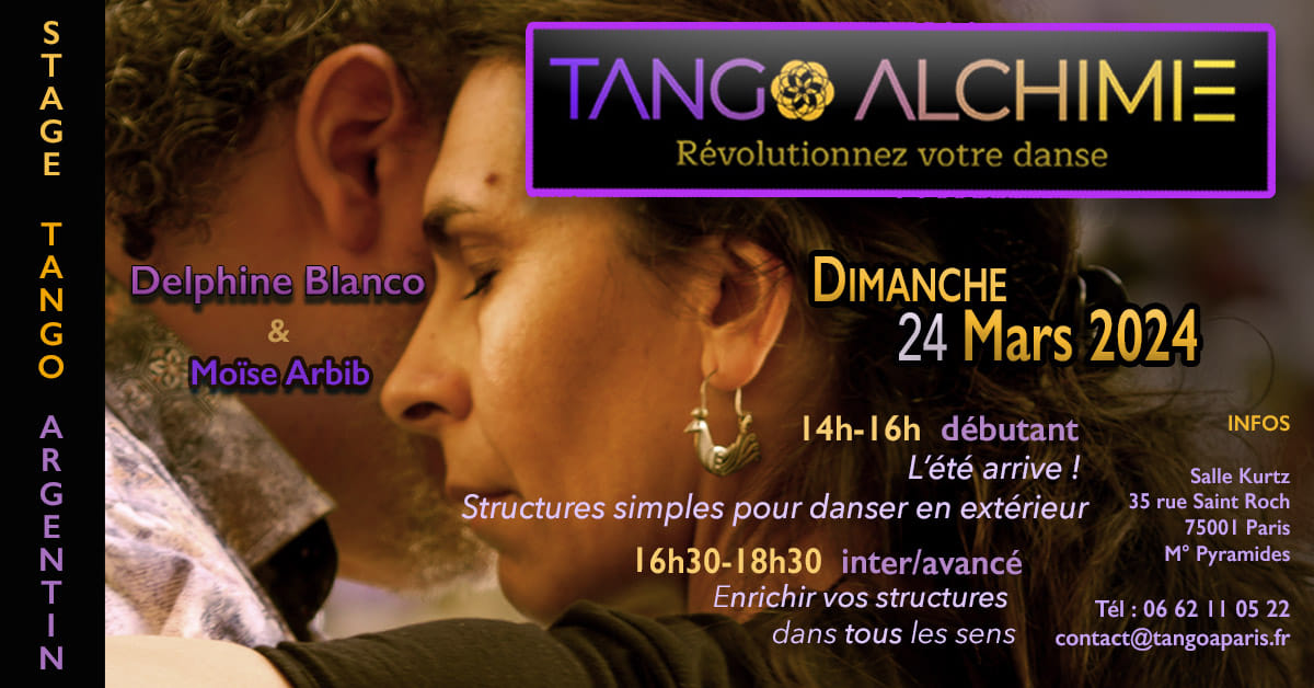 STAGE ALCHIMIE TANGO # 3