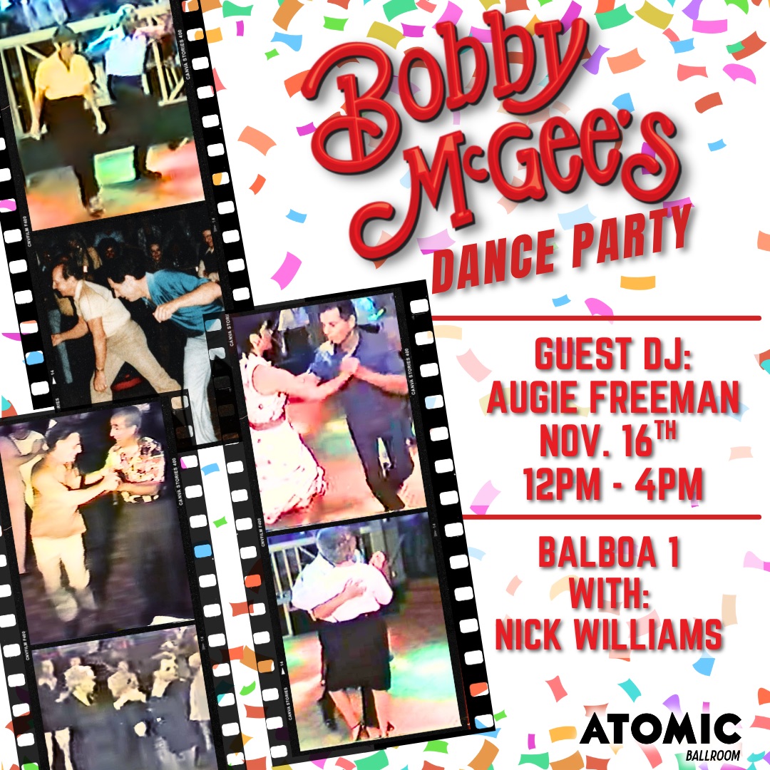 Bobby McGee's Dance Party - October 12th