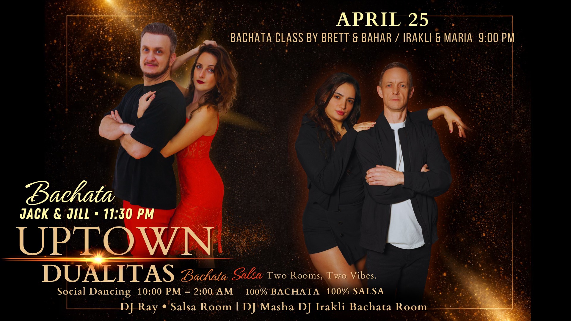 Uptown DUALITAS - 100% Bachata 100% Salsa Social💞