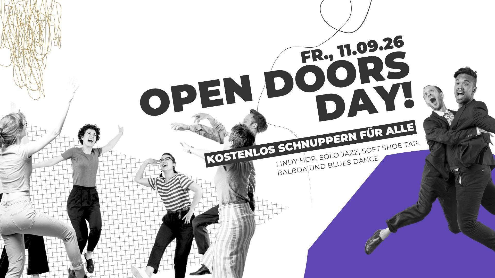 OPEN DOORS DAY Kostenlos Schnuppern für alle!
