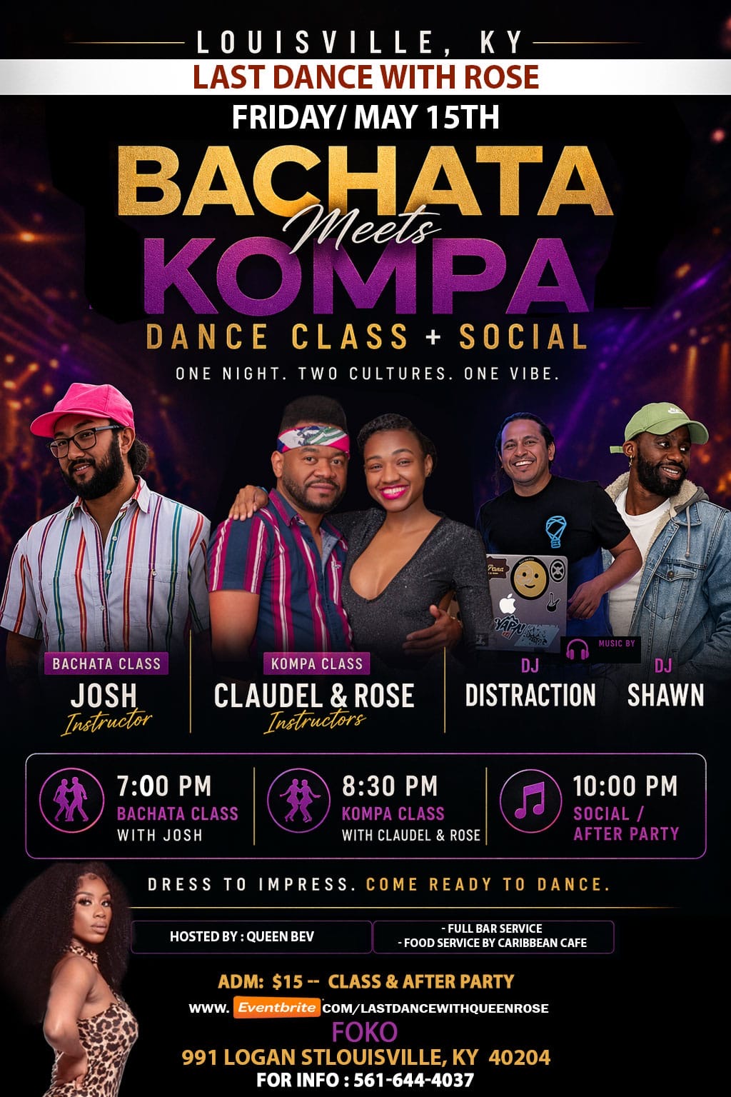 Bachata Meets Kompa - The Last Dance with Rose