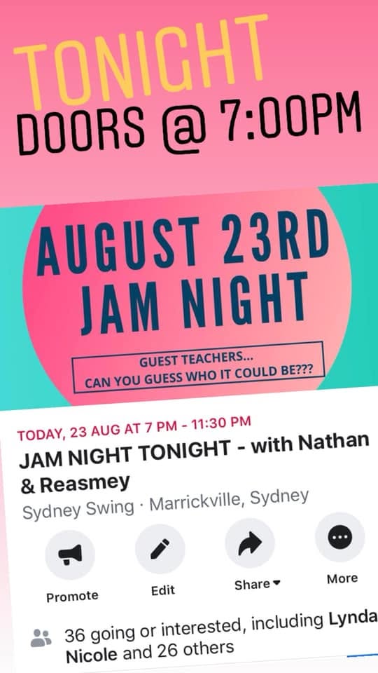 JAM NIGHT TONIGHT - with Nathan & Reasmey
