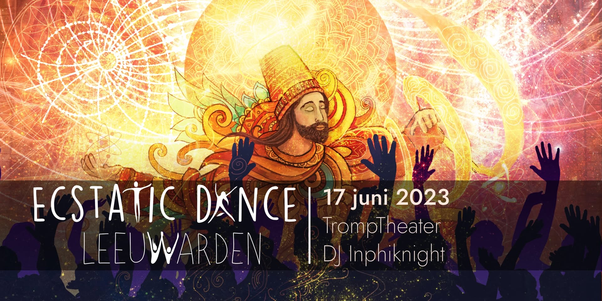 Ecstatic Dance Leeuwarden 17 juni ~ DJ INPHIKNIGHT (UITVERKOCHT)