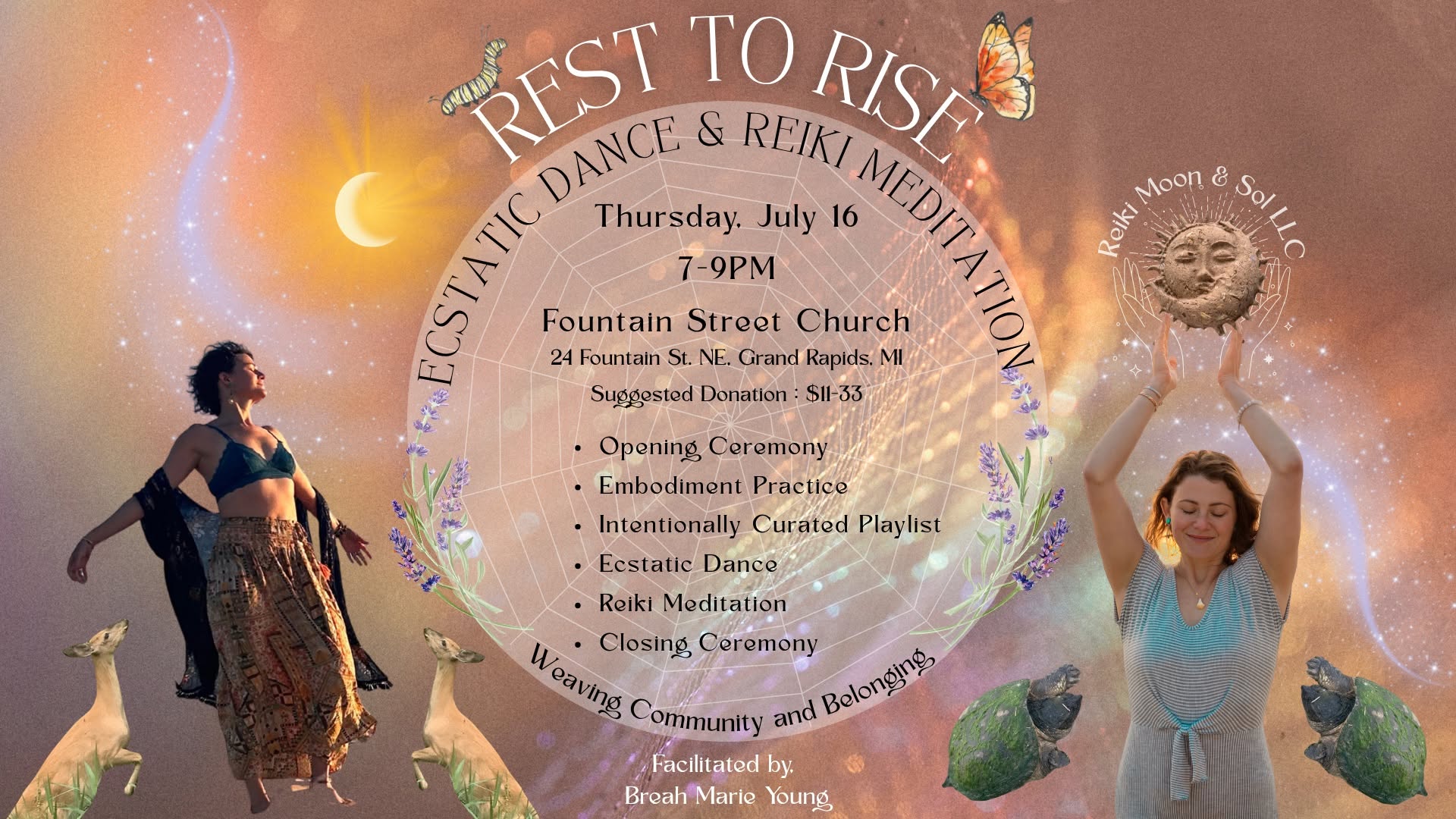 Rest to Rise: Ecstatic Dance & Reiki Meditation
