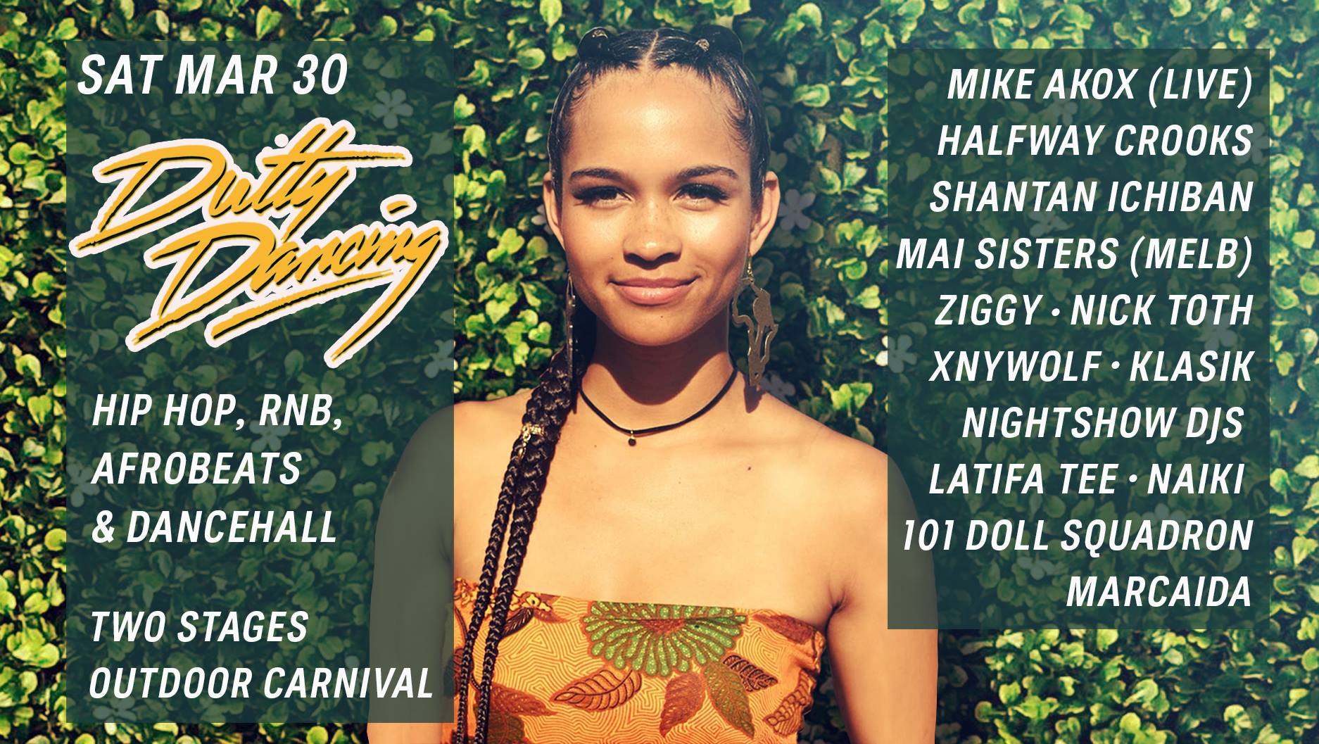 Dutty Dancing Carnival: Afrobeats, Dancehall vs Hip Hop & RNB